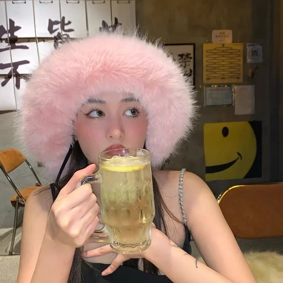 Fuzzy hatEmma brewin style